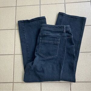 Chico's Black  Straight Leg Jeans 34” 26” inseam